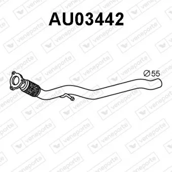 VENEPORTE AU03442 - Tuyau d'échappement