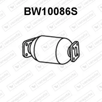 VENEPORTE BW10086S - Filtre à particules / à suie, échappement