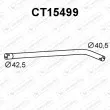VENEPORTE CT15499 - Tuyau d'échappement