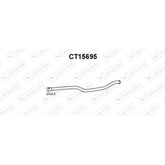 Tube de réparation, catalyseur VENEPORTE CT15695
