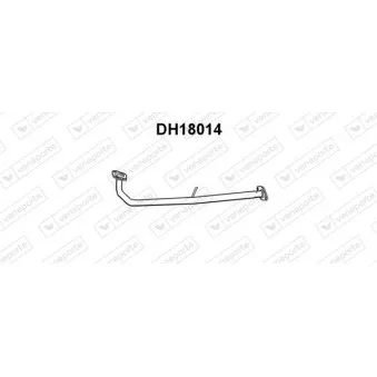 Tuyau d'échappement VENEPORTE OEM 1741087232