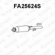 VENEPORTE FA25624S - Filtre à particules / à suie, échappement