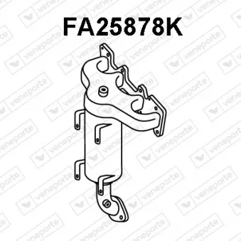 VENEPORTE FA25878K - Catalyseur en coude