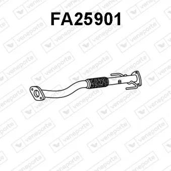 VENEPORTE FA25901 - Tuyau d'échappement
