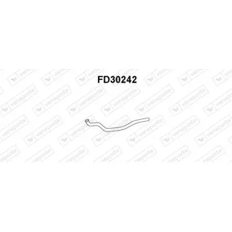 VENEPORTE FD30242 - Tuyau d'échappement