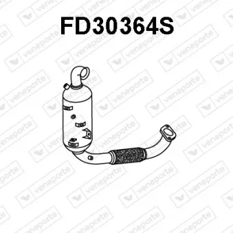 VENEPORTE FD30364S - Filtre à particules / à suie, échappement