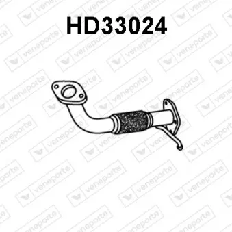 VENEPORTE HD33024 - Tuyau d'échappement