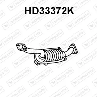 Catalyseur VENEPORTE OEM 18160PWAG00