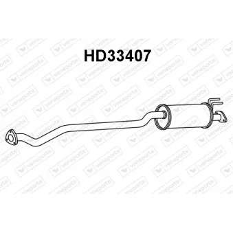 Silencieux avant VENEPORTE OEM 18220S6AJ02