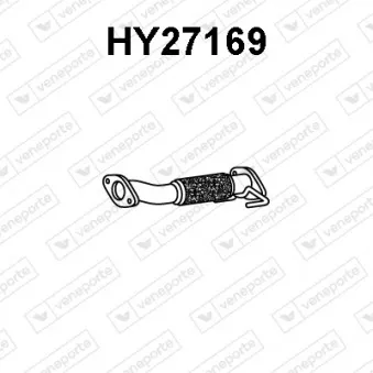 VENEPORTE HY27169 - Tuyau d'échappement