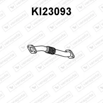 VENEPORTE KI23093 - Tuyau d'échappement