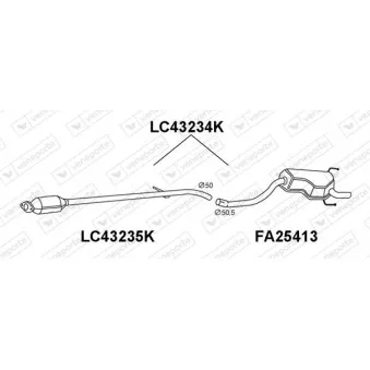 Catalyseur VENEPORTE [LC43234K]
