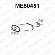 VENEPORTE ME50451 - Silencieux arrière