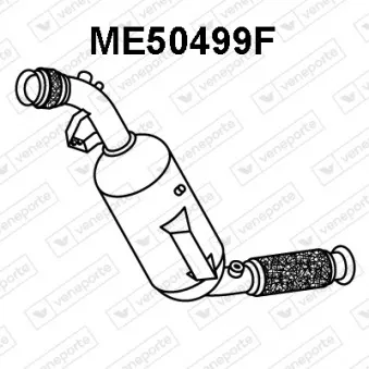 VENEPORTE ME50499F - Filtre à particules / à suie, échappement