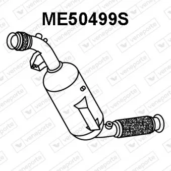 VENEPORTE ME50499S - Filtre à particules / à suie, échappement
