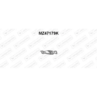 VENEPORTE MZ47179K - Catalyseur
