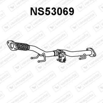 Tuyau d'échappement VENEPORTE NS53069