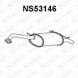 VENEPORTE NS53146 - Silencieux arrière
