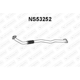 VENEPORTE NS53252 - Tuyau d'échappement