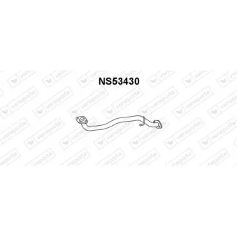 Tuyau d'échappement VENEPORTE NS53430