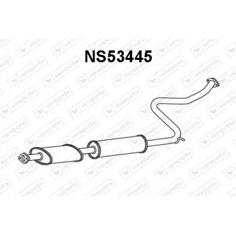 Silencieux avant VENEPORTE OEM 2003074Y06 Silencieux avant VENEPORTE OEM 2003074Y06