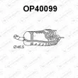 VENEPORTE OP40099 - Silencieux arrière