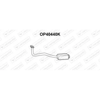 VENEPORTE OP40440K - Catalyseur