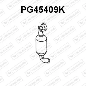 Catalyseur VENEPORTE PG45409K pour PEUGEOT 207 1.6 16V Turbo - 150cv