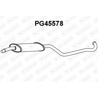 Silencieux avant VENEPORTE PG45578