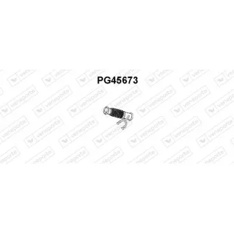 Tuyau d'échappement VENEPORTE PG45673