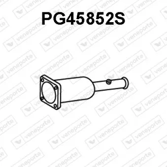 Filtre à particules / à suie, échappement VENEPORTE OEM 1731JX