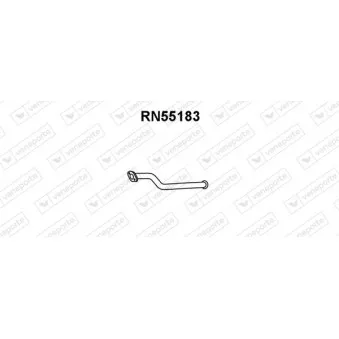 Tuyau d'échappement VENEPORTE RN55183
