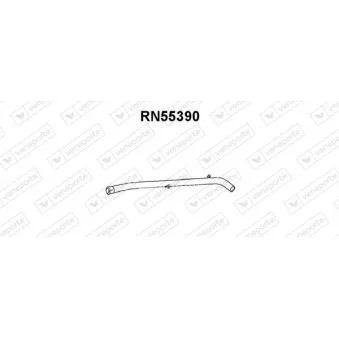 Tuyau d'échappement VENEPORTE RN55390