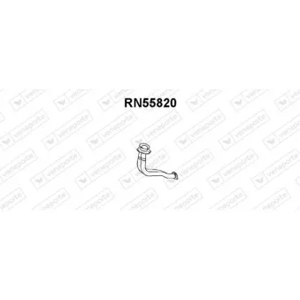 VENEPORTE RN55820 - Tuyau d'échappement