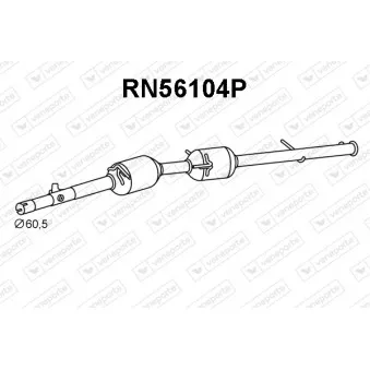 Catalyseur SCR VENEPORTE RN56104P