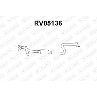 Silencieux central VENEPORTE OEM GEX12084