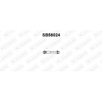 VENEPORTE SB58024 - Tuyau d'échappement