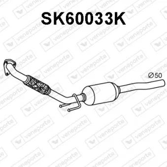 VENEPORTE SK60033K - Catalyseur