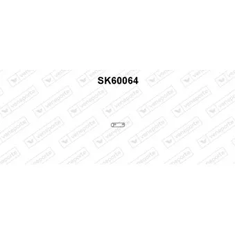 Tuyau d'échappement VENEPORTE OEM 191253141A