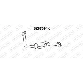 Catalyseur VENEPORTE SZ67094K
