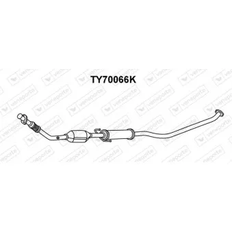 Catalyseur VENEPORTE [TY70066K]