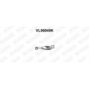 Catalyseur VENEPORTE VL90049K