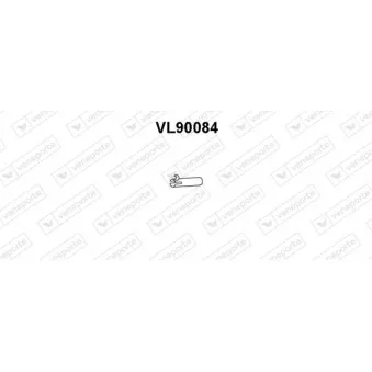 Tuyau d'échappement VENEPORTE OEM 9470987
