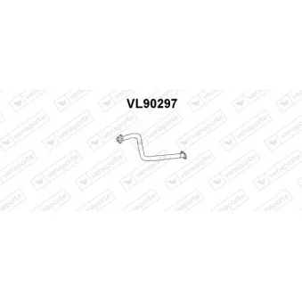 VENEPORTE VL90297 - Tuyau d'échappement