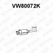 VENEPORTE VW80072K - Catalyseur