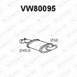 VENEPORTE VW80095 - Silencieux central