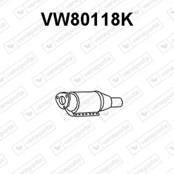 VENEPORTE VW80118K - Catalyseur