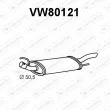 VENEPORTE VW80121 - Silencieux arrière