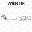 VENEPORTE VW80345K - Catalyseur