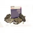 KLAXCAR FRANCE 24633z - Jeu de 4 plaquettes de frein avant